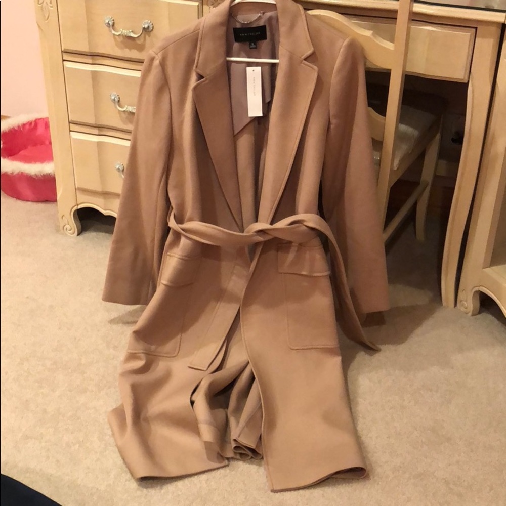 Ann Taylor Wrap Coat (NWT)